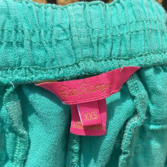 🌸Lilly Pulitzer 4” Lilo Linen Short size XXS - Picture 9 of 10